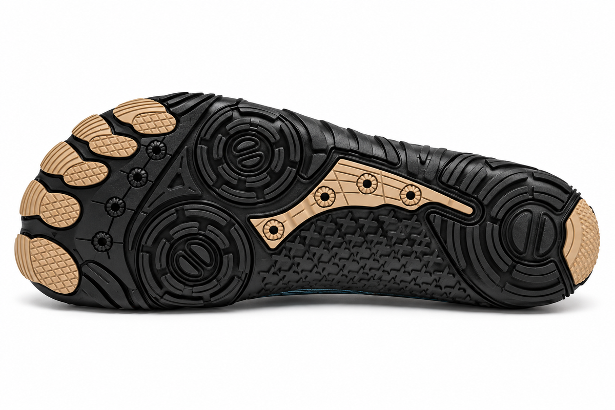 Cotta Terra barefoot schoen – onderkant flexibele rubberen zool met gripprofiel